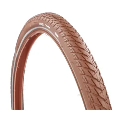 Dresco Fietsbanden<Buitenband Traveller 28 x 1.75 met Reflectie Bruin
