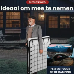 Troonz Opklapbedden>Campingbed Siena Deluxe - 80 x 190