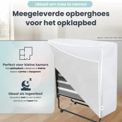 Troonz Opklapbedden<Campingbed Morena - 90 x 200 cm