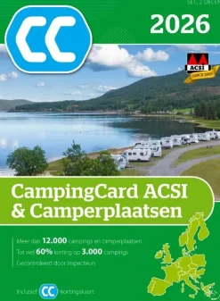 ACSI Kampeergidsen|Kampeergidsen<CampingCard & Camperplaatsen 2026