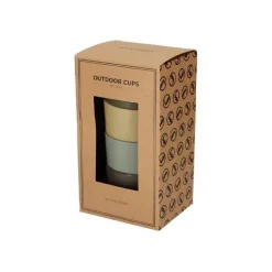 Norlander Serviezen<Camping Outdoor bekers - Set van 4