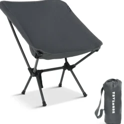 Trvlmore Campingstoelen<Campingstoel - Opvouwbaar - 100KG - Vouwstoel Zwart
