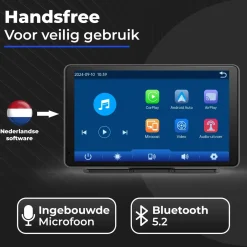 CarMe Opzetschermen<CarPlay/Android Auto scherm 7 inch