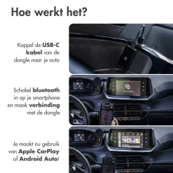 Imoshion Draadloze Ontvangers<CarPlay / Android Car Dongle