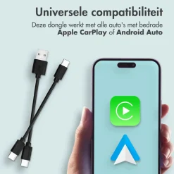 Imoshion Draadloze Ontvangers<CarPlay / Android Car Dongle