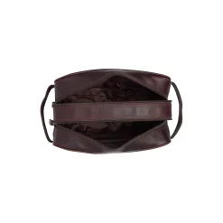 The Chesterfield Brand Toilettassen>Chesterfield - Cow Waxed - Toilettas leer
