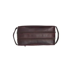 The Chesterfield Brand Toilettassen>Chesterfield - Cow Waxed - Toilettas leer