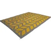 Bo-camp Tentaccessoires<Chill Mat Flaxton Geel M 200x180 cm