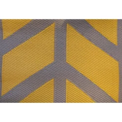 Bo-camp Tentaccessoires<Chill Mat Flaxton Geel M 200x180 cm