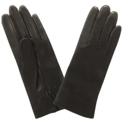 Glove Story Handschoenen<Cloé - Dames handschoenen - Leer/Wol Bruin