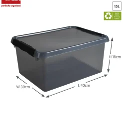 Sunware Opbergmanden En- Kratten<Comfort line - Opbergbox - 15L - 6-dlg