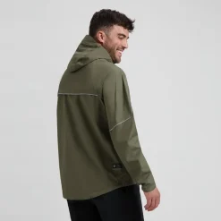 Rogelli Regenkleding|Regenjassen<Commuter - Regenjas Uniseks Legergroen