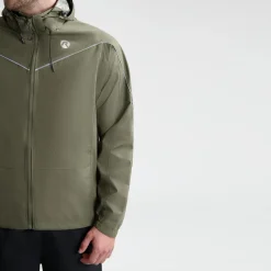 Rogelli Regenkleding|Regenjassen<Commuter - Regenjas Uniseks Legergroen