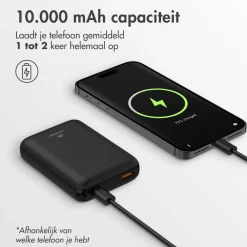 Imoshion Powerbanks|Powerbanks<Compact Powerbank 10.000 mAh Zwart