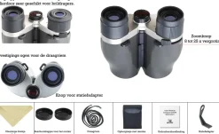 Macgyver Verrekijkers<Compact Zoom Verrekijker 8-25-x25