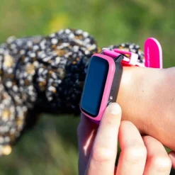 One2track Reiselektronica Accessoires|Telefoon & Multimedia<Connect up - GPS telefoonhorloge kind Roze