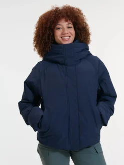 Human Nature Gewatteerde Jassen|Waterdichte Jassen<Consul - Jas dames Navy