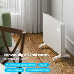 Auronic Kachels<Convectorkachel – 1500W – Wit