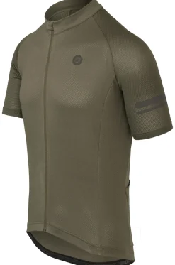 Agu Fietsshirts<Core Fietsshirt Essential Heren Legergroen