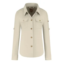 Mgo Truien<Courtney Dames - Overshirt Zand