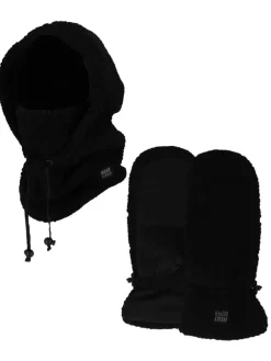 Heatkeeper Handschoenen<Dames - Balaclava + Wanten Zwart