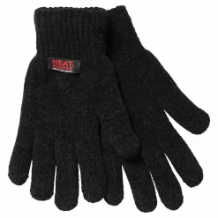 Heatkeeper Handschoenen<Dames - Chenille - Handschoenen Zwart