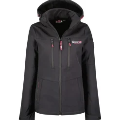 Geographical Norway Softshell Jassen<Dames Softshell Jacket Timmex Blauw