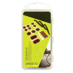 Dresco Bandenpleisters & Reparatiesets<17-delige Fietsbanden Reparatieset voor onderweg