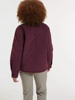 Human Nature Blouses<Desenza - Overshirt dames Bordeaux