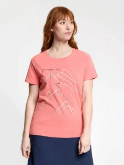 Human Nature T-Shirts<Doria - T-shirt dames Roze