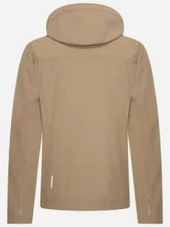 Human Nature Softshell Jassen|Zomerjassen<Dusino - Softshelljas heren Licht Bruin