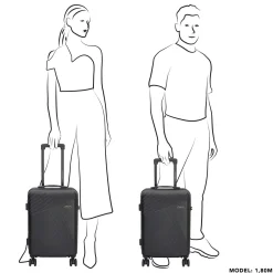 Beagles Originals Koffers & Trolleys>Easy Travel - Handbagage - 55cm - 38L