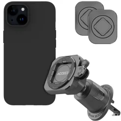 Accezz Telefoon & Tablethouders<EasyLock Houder - iPhone 15