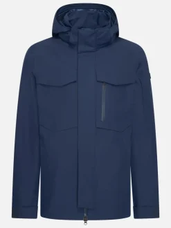 Human Nature Waterdichte Jassen|Zomerjassen<Ebelt - Jas heren Navy