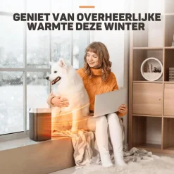 Vulpes Goods Kachels>Elektrische Kachel PRO - 1500W - Roterend
