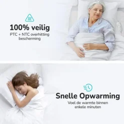 Bloomfold Warmtedekens>Elektrische Onderdeken 150x80cm