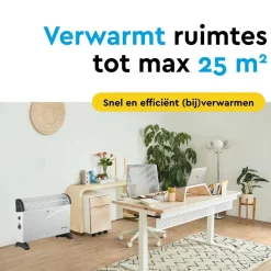 Brasq Kachels<Elektrische Convectorkachel - 2000 watt