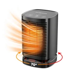 Vulpes Goods Kachels<Elektrische Kachel Zwart- 950W - Ventilatorkachel