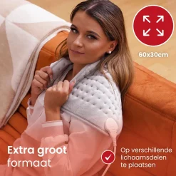 Seranova Warmtekussens<Elektrisch Warmtekussen - 60x30cm