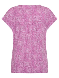 Human Nature T-Shirts<Elne - T-shirt dames Fuchsia
