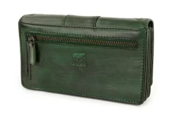 DAMES Bear Design Portemonnees>Emma - Overslagportemonnee - Studs - Dames
