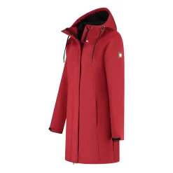 Travelin' Softshell Jassen|Winterjassen<Erika Dames - Softshell Jas - Waterdicht Rood