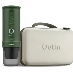 Outin Koffie & Thee|Keukenapparaten<Espressomachine Bundel - Groen