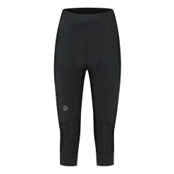 Rogelli Fietsbroeken|Fietsbroeken<Essential Fietsshort 3/4 Dames Zwart