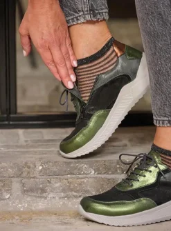 Wolky Casual Schoenen<e-Way S2F - vrijetijdsschoen dames Groen