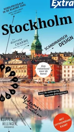 ANWB Reisgidsen|Stadsgidsen<Extra reisgids Stockholm