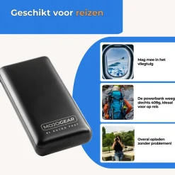 MOJOGEAR Powerbanks|Powerbanks<Extra Fast Powerbank 20.000 mAh – 3 poorten
