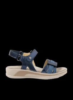 Wolky Sandalen & Slippers|Wandelsandalen<Fantom - Sandalen dames Staalblauw