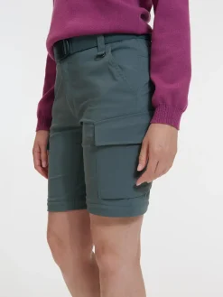 Human Nature Afritsbroeken|Dames Wandelkleding<Farra - Afritsbroek dames Donker Groen