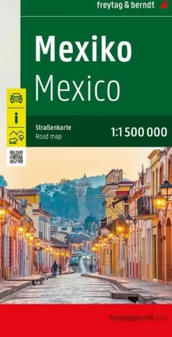 Marco Polo Wegenkaarten & Atlassen|Wegenkaarten>F&B wegenkaart Mexico